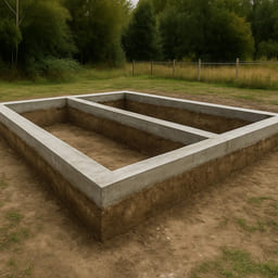 Заглублённая лента 10×10